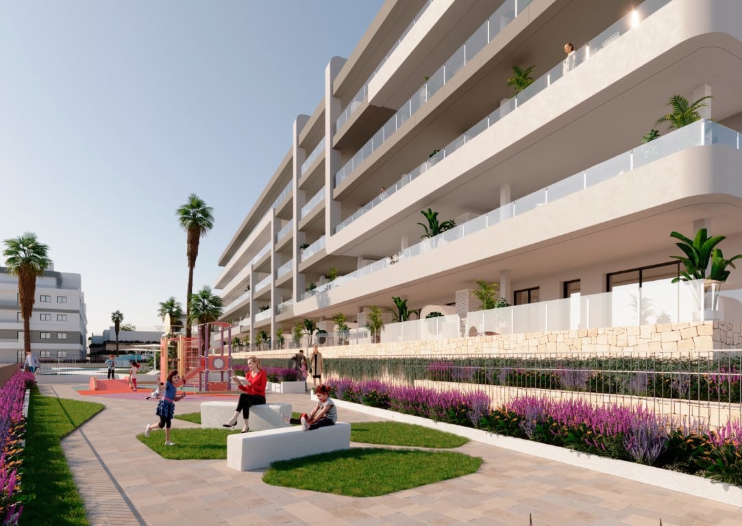 Gelijkvloerse penthouse met 2 balkons