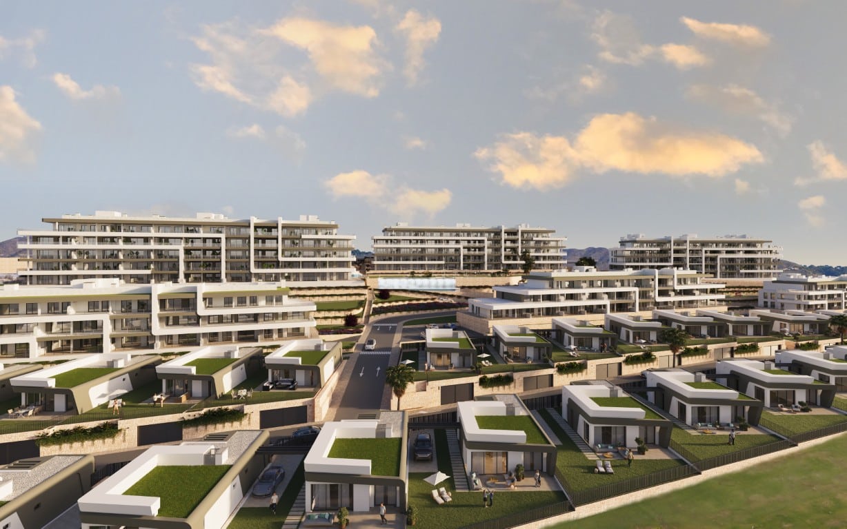 Appartement met ruim terras aan de golfbaan